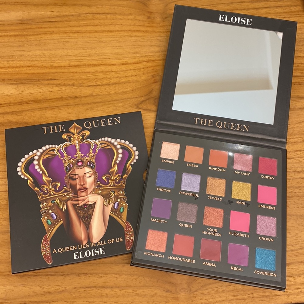 “THE QUEEN” by ELOISE BEAUTY - 20 pigment palette -Brand New & cruelty free